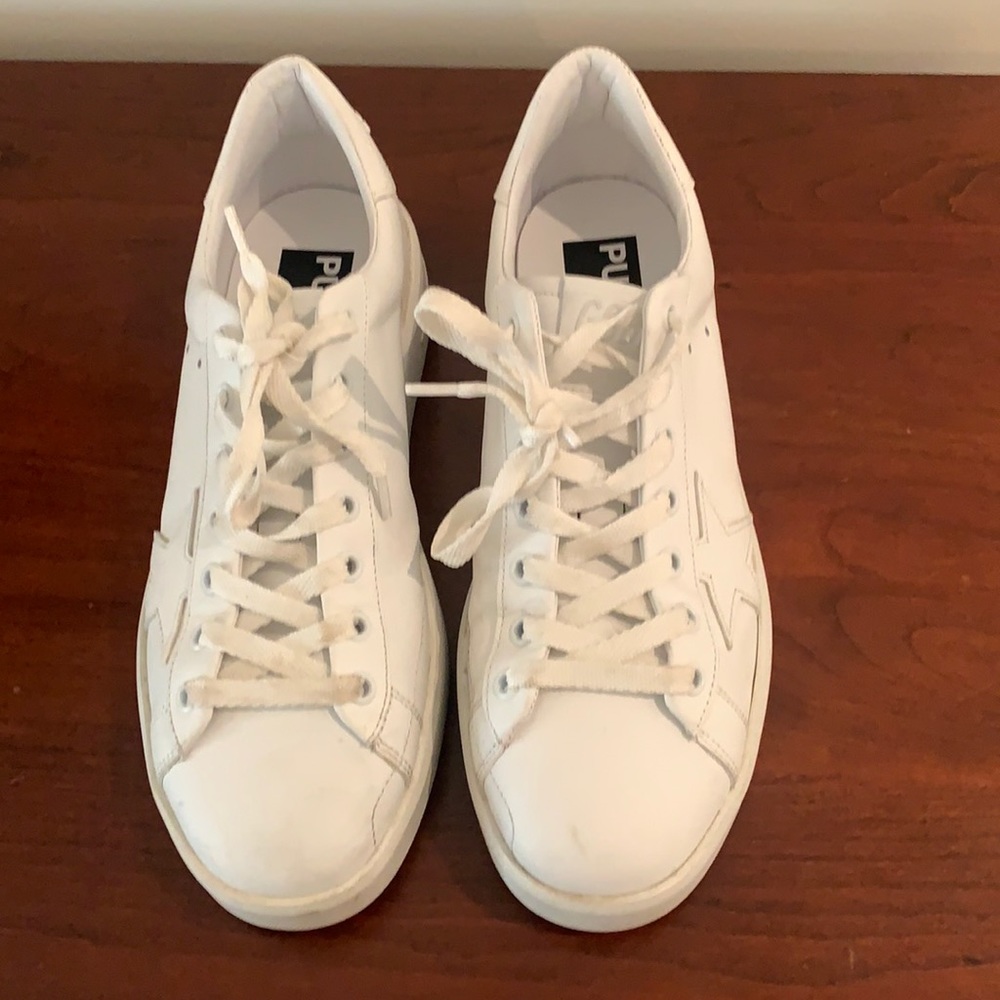 Great looking plain white golden goose - goes with everything